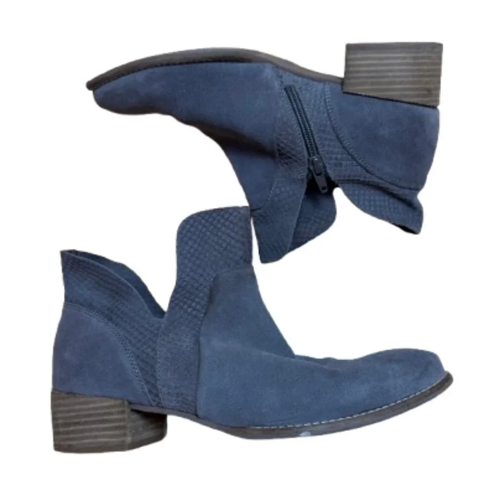 Seychelles Score Suede Booties Ankle boots Shooties Taupe Grey Brown Size 9